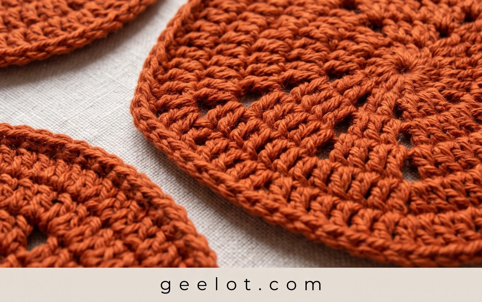 26 Free Crochet Coaster Patterns for Relaxing Autumn Evenings